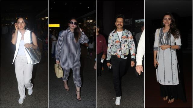 Kiara Advani, Huma Qureshi, Ritesh Deshmukh and Shama Sikander. Kiara Advani, Huma Qureshi, Ritesh Deshmukh and Shama Sikander.