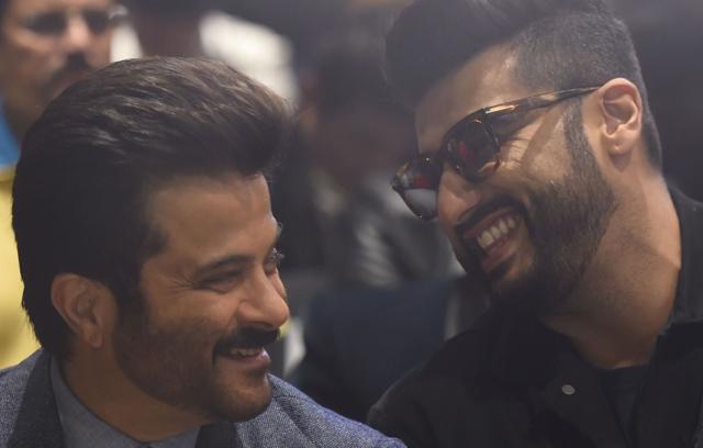 Anil Kapoor (L) with nephew Arjun Kapoor attend a press conference at the 19th International Indian Film Academy (IIFA) festival in Bangkok. (AFP) Anil Kapoor (L) with nephew Arjun Kapoor attend a press conference at the 19th International Indian Film Academy (IIFA) festival in Bangkok. (AFP)