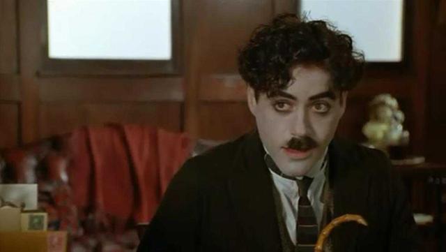 Robert Downey Jr in Chaplin. Robert Downey Jr in Chaplin.