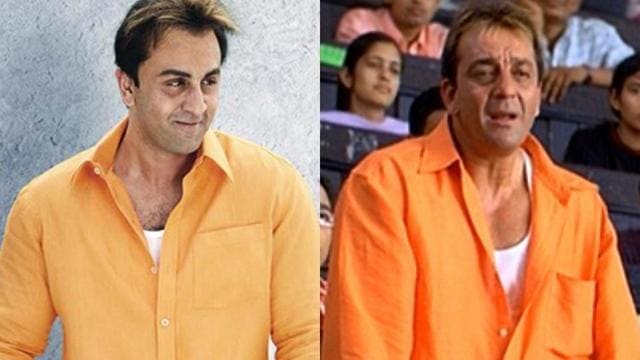 Ranbir Kapoor plays Sanjay Dutt in Hirani’s Sanju. Ranbir Kapoor plays Sanjay Dutt in Hirani’s Sanju.