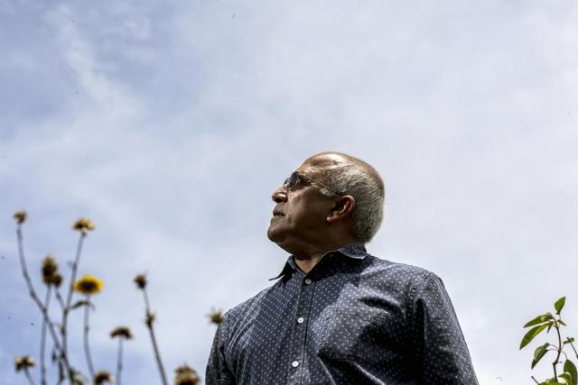 Indian astronaut Rakesh Sharma says there should be no boundaries on the Moon. (Dhiraj Singh/ Bloomberg) Indian astronaut Rakesh Sharma says there should be no boundaries on the Moon. (Dhiraj Singh/ Bloomberg)