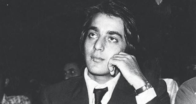 Sanjay Dutt as a youngster. (HT Photo)