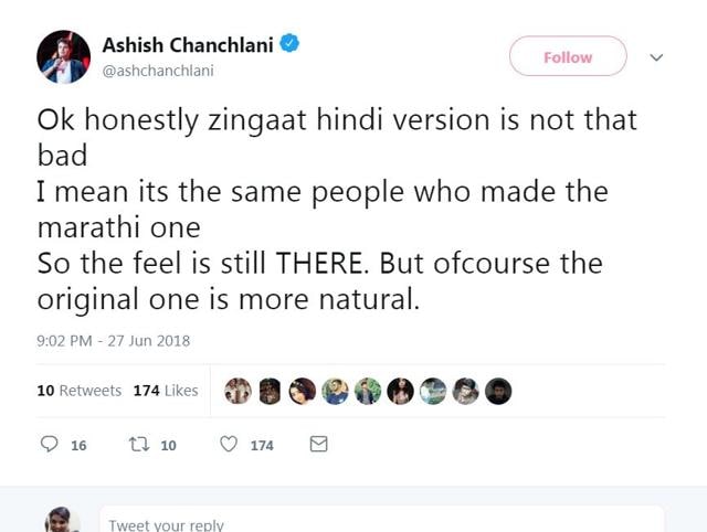 Zingaat Ruined Janhvi Kapoor Ishaan Khatter S Dhadak Song Has Twitter Up In Arms Bollywood Hindustan Times