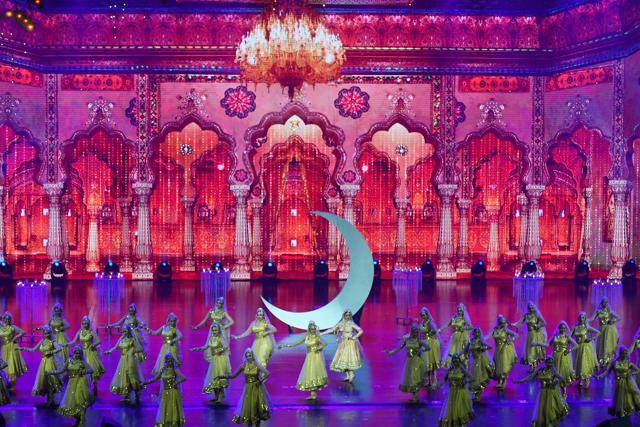 The magical Rekha during her performance. (AFP)