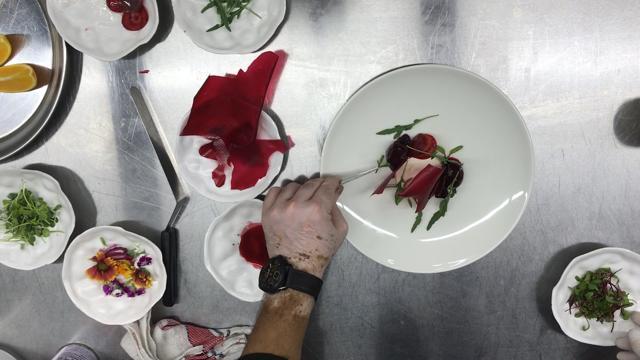 Because of its colour and piquant taste, chefs like to use the root vegetable in multiple ways. Because of its colour and piquant taste, chefs like to use the root vegetable in multiple ways.