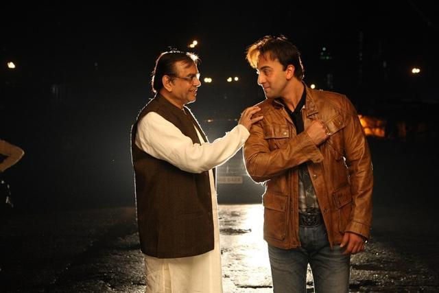 Sanju is essentially a father-son film. Seen here, Paresh Rawal as Sunil Dutt and Ranbir Kapoor as Sanjay Dutt.