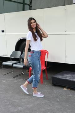 Diana Penty was spotted in Filmcity Diana Penty was spotted in Filmcity