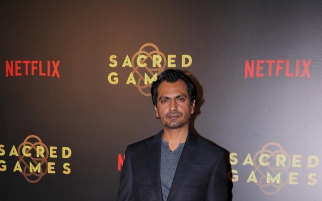 Nawazuddin Siddiqui at the special screening of Sacred Games, India's first Netflix original series in Mumbai on June 28. (IANS) Nawazuddin Siddiqui at the special screening of Sacred Games, India's first Netflix original series in Mumbai on June 28. (IANS)