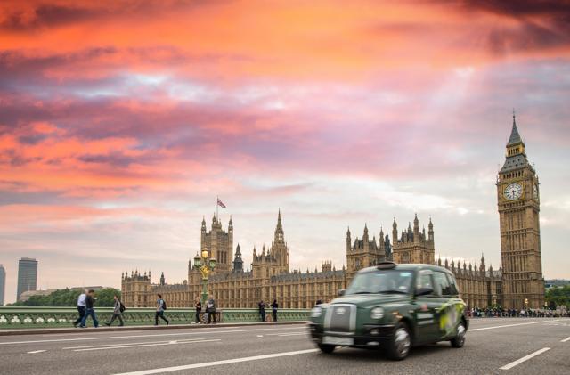 The iconic London cab. (Shutterstock) The iconic London cab. (Shutterstock)