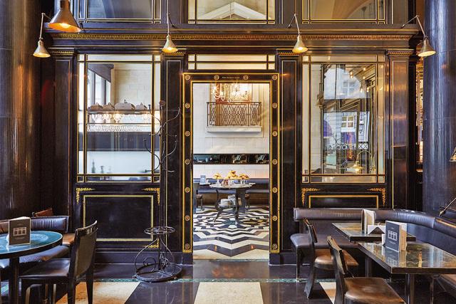 The service standards at The Wolseley in London are impeccable