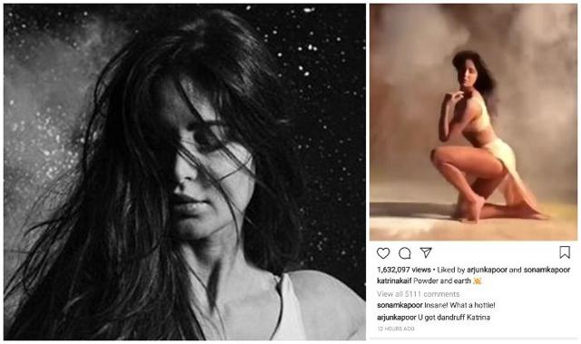 A screen shot of Katrina Kaif’s Instagram page. A screen shot of Katrina Kaif’s Instagram page.