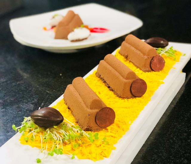 Chocolate mousse. Chocolate mousse.