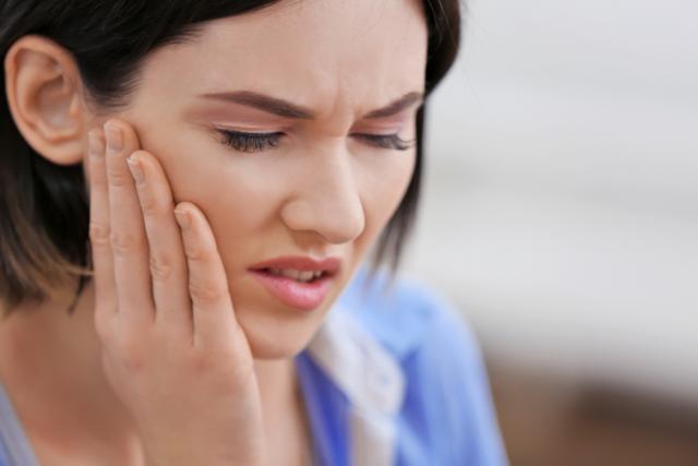 Patients with coronary artery disease sometimes develop jaw pain during exertion. (Shutterstock) Patients with coronary artery disease sometimes develop jaw pain during exertion. (Shutterstock)