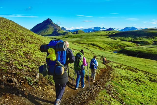 The hiking hub of Iceland is Landmannalaugar, which is located near the volcano Hekla. (Shutterstock) The hiking hub of Iceland is Landmannalaugar, which is located near the volcano Hekla. (Shutterstock)