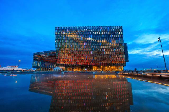 Harpa Concert Hall in Reykjavik. (Shutterstock) Harpa Concert Hall in Reykjavik. (Shutterstock)