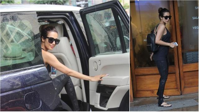 Malaika Arora Khan seen around Mumbai. (Manav Manglani) Malaika Arora Khan seen around Mumbai. (Manav Manglani)