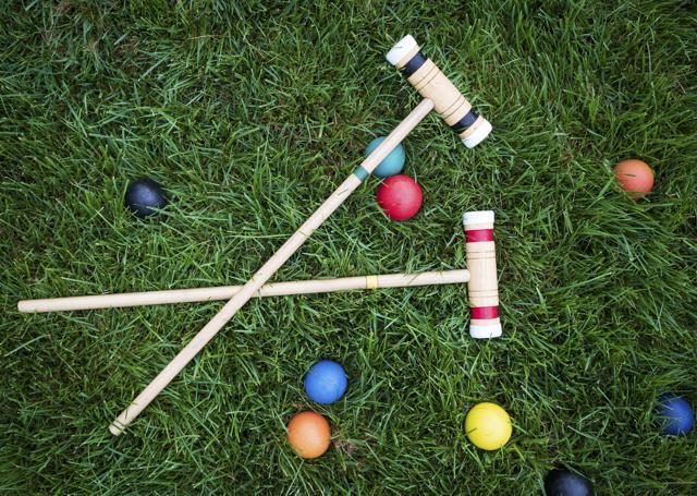 Croquet is available for guests to play on the lawn. (David Gray/Bloomberg) Croquet is available for guests to play on the lawn. (David Gray/Bloomberg)
