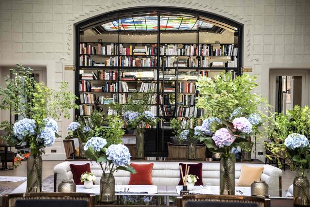 The dining-room of the newly-refurbished Lutetia Hotel in Paris. (AFP) The dining-room of the newly-refurbished Lutetia Hotel in Paris. (AFP)