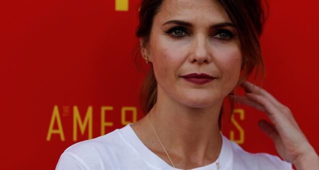 Cast member Keri Russell poses at an event for the finale of the television series The Americans in Los Angeles. (REUTERS)