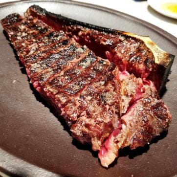 Beef chop at Etxebarri. (Richard Vines/Bloomberg) Beef chop at Etxebarri. (Richard Vines/Bloomberg)