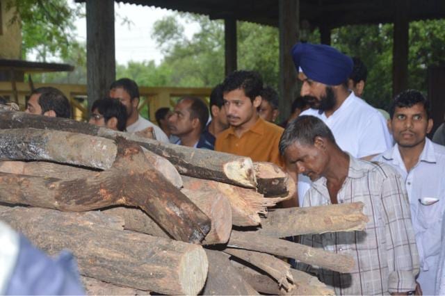 The last rites of Dr Haathi aka Kavi Kumar Azad. (Viral Bhayani) The last rites of Dr Haathi aka Kavi Kumar Azad. (Viral Bhayani)