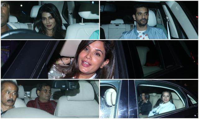 Chitrangada Singh, Richa Chadda, Subhash Ghai and Shabana Azmi were seen at Soorma screening. Chitrangada Singh, Richa Chadda, Subhash Ghai and Shabana Azmi were seen at Soorma screening.