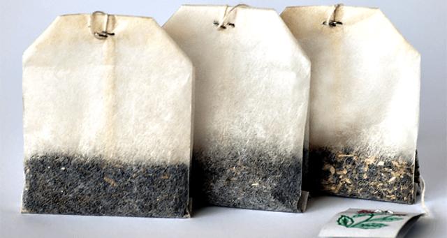 Place one tea bag on each eye for five minutes, and your eyes will feel fresh and look brighter. (Shutterstock) Place one tea bag on each eye for five minutes, and your eyes will feel fresh and look brighter. (Shutterstock)