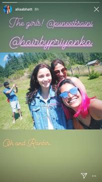 Alia and her girls. (Aliaabhatt/Instagram)