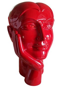 A resin fibre glass sculpture by DVS Krishna. A resin fibre glass sculpture by DVS Krishna.