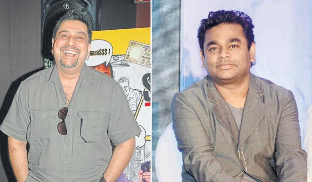 (LtoR) Ranjit Barot and AR Rahman. (LtoR) Ranjit Barot and AR Rahman.