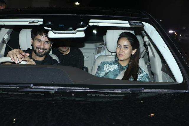 Ishaan’s half-brother Shahid Kapoor and his wife Mira Rajput have been there by his side all along. (Viral Bhayani) Ishaan’s half-brother Shahid Kapoor and his wife Mira Rajput have been there by his side all along. (Viral Bhayani)