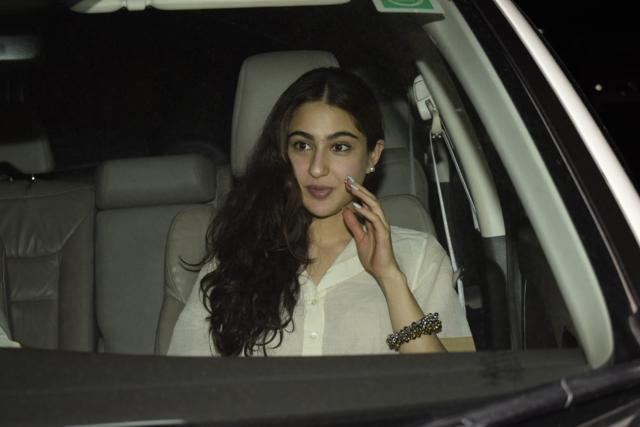 Sara Ali Khan at the special screening of upcoming film Dhadak in Mumbai. (IANS) Sara Ali Khan at the special screening of upcoming film Dhadak in Mumbai. (IANS)