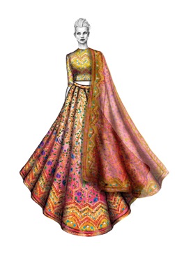 Sketch from his upcoming collection