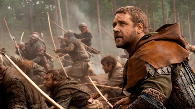 Russell Crowe in a still from Robin Hood: Rise and rise again until lambs become lions. Russell Crowe in a still from Robin Hood: Rise and rise again until lambs become lions.