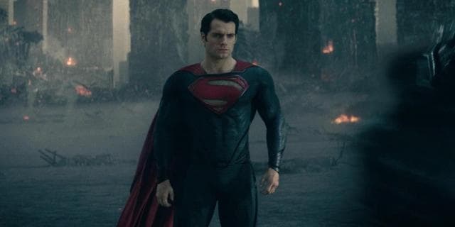 Henry Cavill as Superman in Man of Steel. Henry Cavill as Superman in Man of Steel.