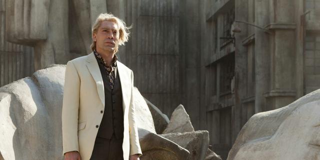 Javier Bardem as Silva in a still from Skyfall. Javier Bardem as Silva in a still from Skyfall.