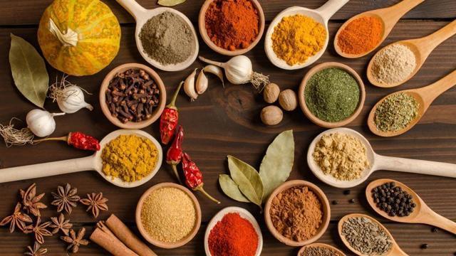 Spices like cardamom, cumin and cinnamon can help with stomach issues that you face during menopause. (Shutterstock) Spices like cardamom, cumin and cinnamon can help with stomach issues that you face during menopause. (Shutterstock)