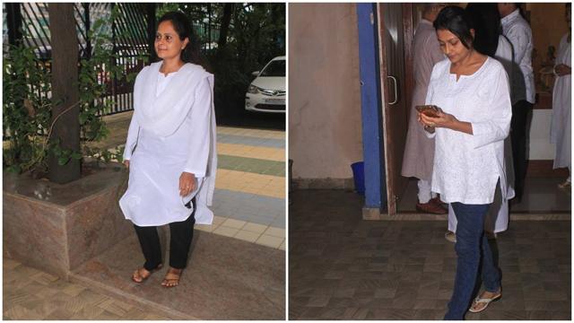 Jaya Bhattacharya was also spotted at the prayer meet.