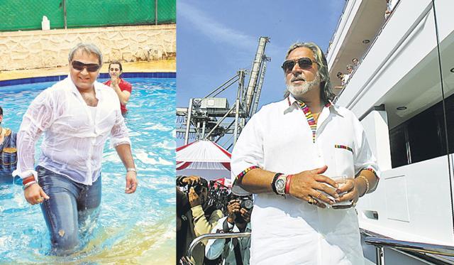 (LtoR) Diwan Rahul Nanda and Vijay Mallya. (LtoR) Diwan Rahul Nanda and Vijay Mallya.