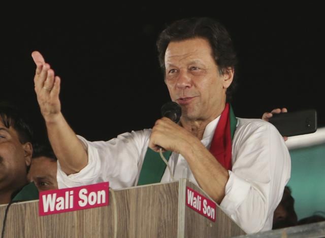 Imran Khan acquired a reputation as a playboy during his international career as cricket player, but returned to Pakistan to embrace conservative Islam. (AP) Imran Khan acquired a reputation as a playboy during his international career as cricket player, but returned to Pakistan to embrace conservative Islam. (AP)