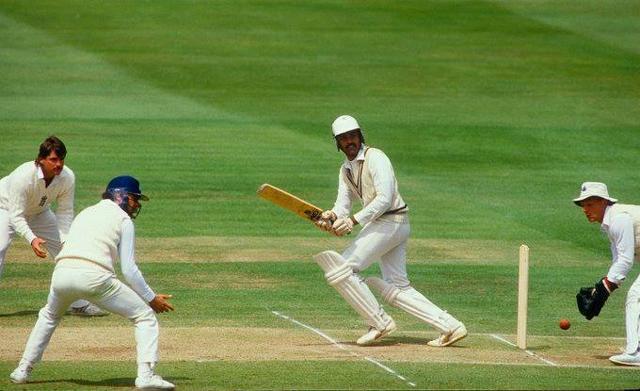 Dilip Vengsarkar en route to his century at Lords. (Facebook) Dilip Vengsarkar en route to his century at Lords. (Facebook)