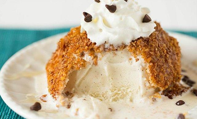 Even ice-cream tastes better fried. Don’t believe me? Check out the Cafe Noorani version.