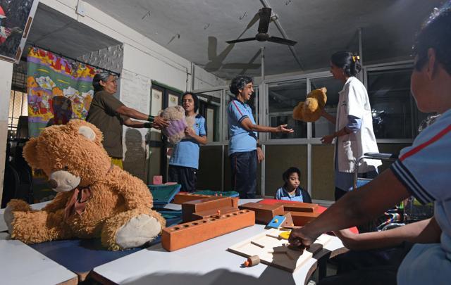 Thakar has also turned a 5,000 sq ft plot he owned on the outskirts of Pune into a residential facility. Both facilities are run by the Savli trust. (Pratham Gokhale / HT Photo)