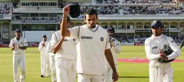 It was a special show from Zaheer Khan as India defeated England at Nottingham. (AFP) It was a special show from Zaheer Khan as India defeated England at Nottingham. (AFP)