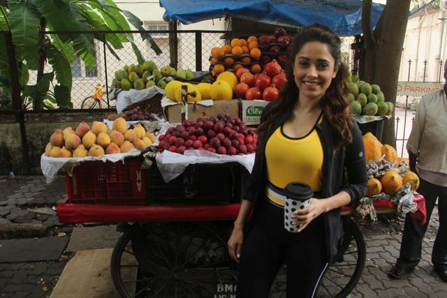Nushrat Bharucha spotted in Bandra. Nushrat Bharucha spotted in Bandra.