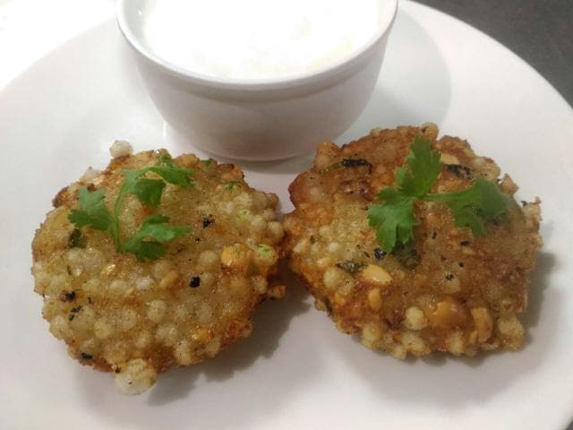 Sabudana Wada served at Westin Pune (HTPHOTO) Sabudana Wada served at Westin Pune (HTPHOTO)
