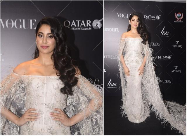 Janhvi Kapoor at the Vogue Beauty Awards. (Viral Bhayani) Janhvi Kapoor at the Vogue Beauty Awards. (Viral Bhayani)