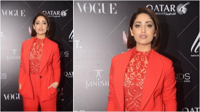 Yami Gautam at the Vogue Beauty Awards. (Viral Bhayani) Yami Gautam at the Vogue Beauty Awards. (Viral Bhayani)