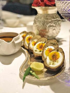 The Nargisi kofta was originally a curry that was recreated by the Brits as Scotch eggs