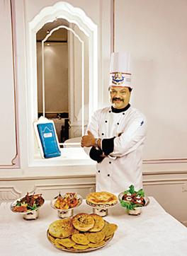 Chef Gulam Qureshi at ITC makes delish Nargisi koftas